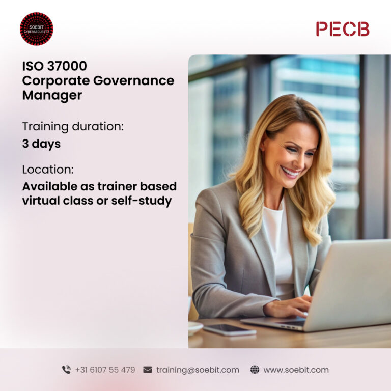 ISO 37000 Corporate Governance Manager