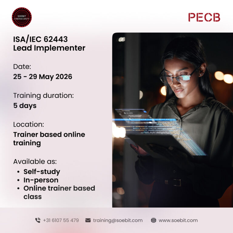 ISA/IEC 62443 Lead Implementer